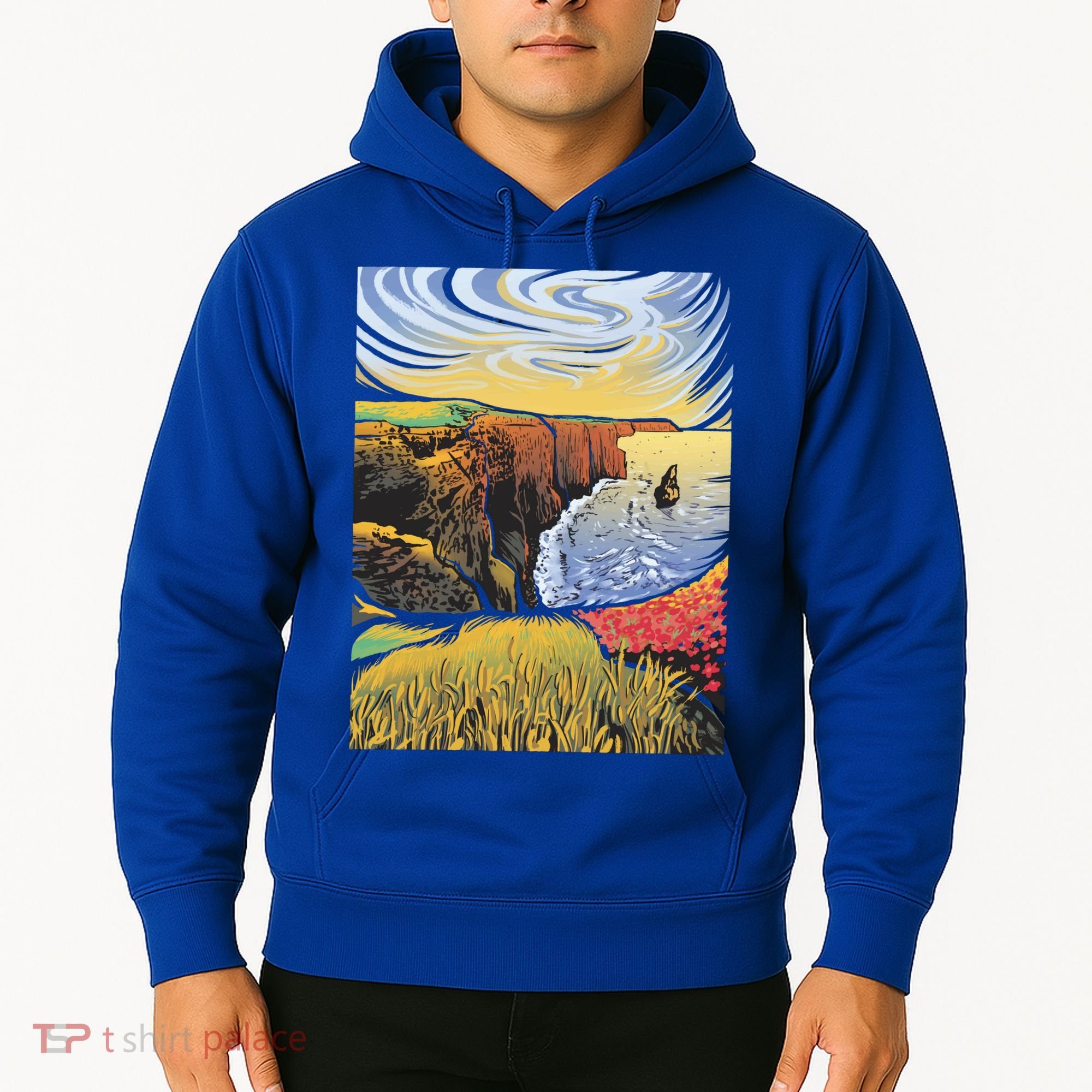 Cliffs Of Moher Landscape Nature Hoodie