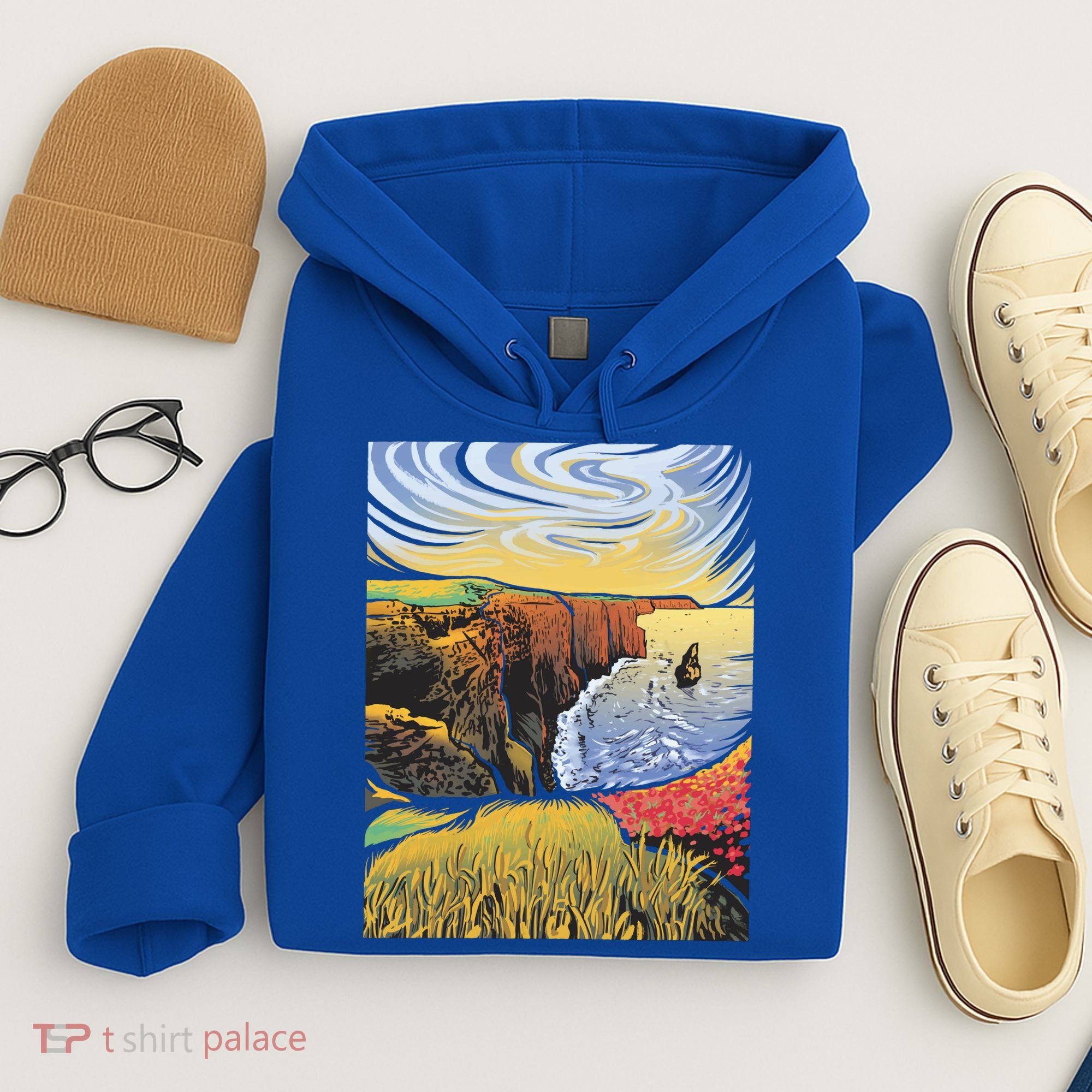 Cliffs Of Moher Landscape Nature Hoodie