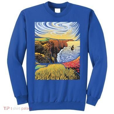 Cliffs Of Moher Landscape Nature Sweatshirt