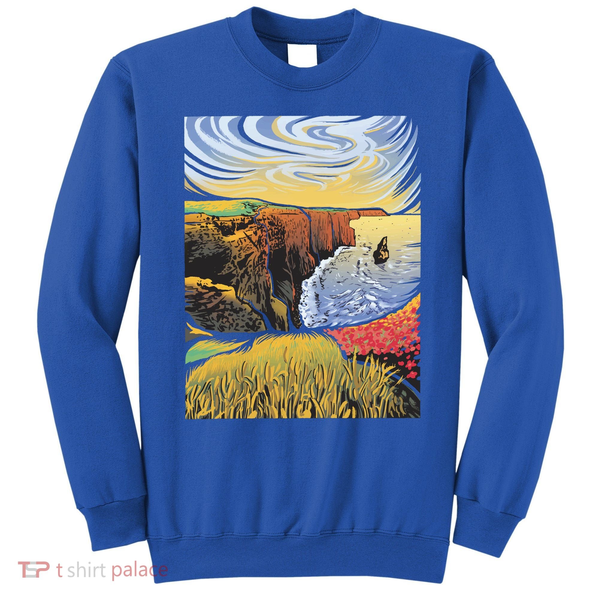 Cliffs Of Moher Landscape Nature Sweatshirt