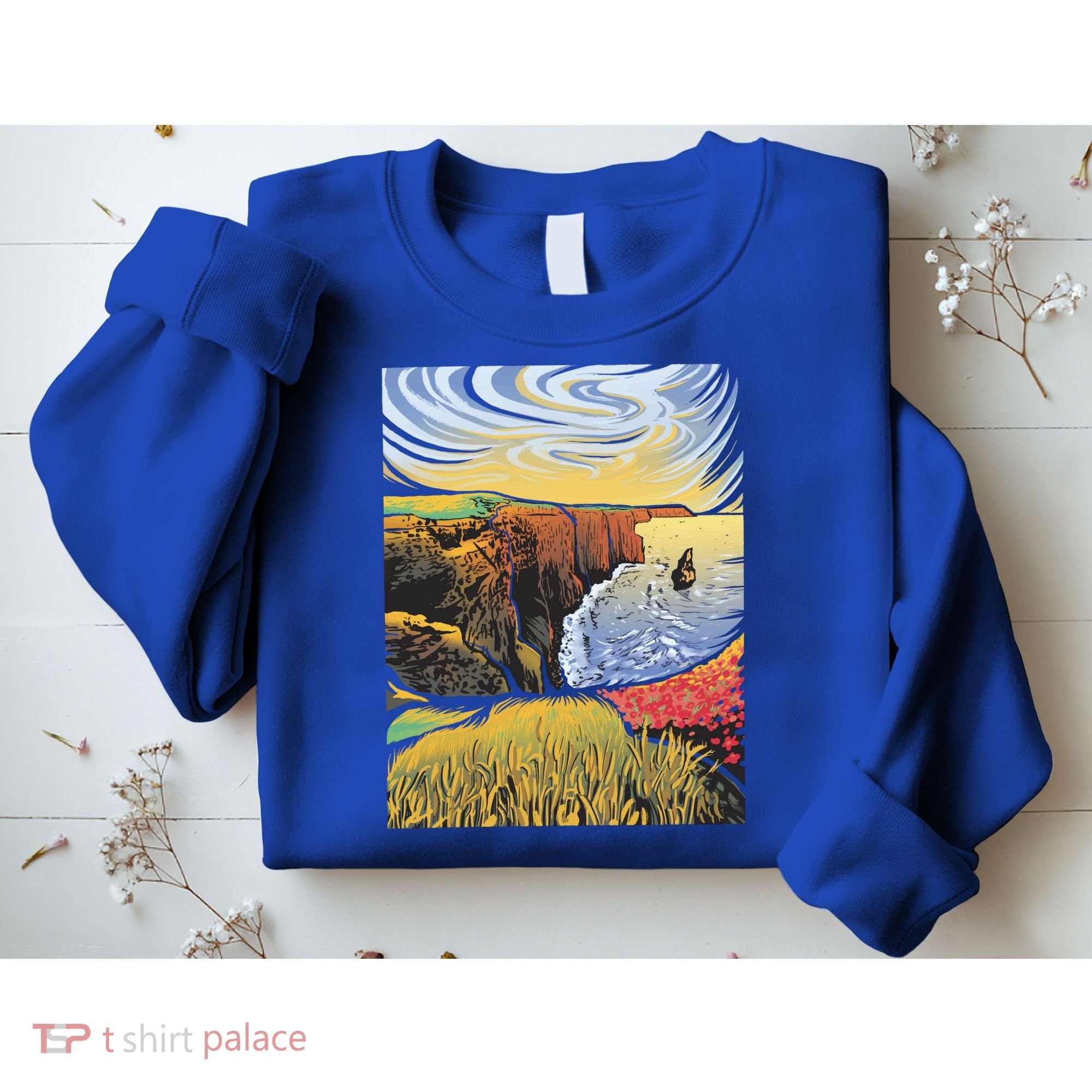 Cliffs Of Moher Landscape Nature Sweatshirt