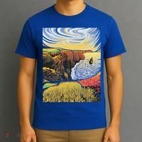 Cliffs Of Moher Landscape Nature T-Shirt thumb 3