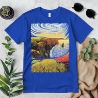 Cliffs Of Moher Landscape Nature Premium T-Shirt thumb 2