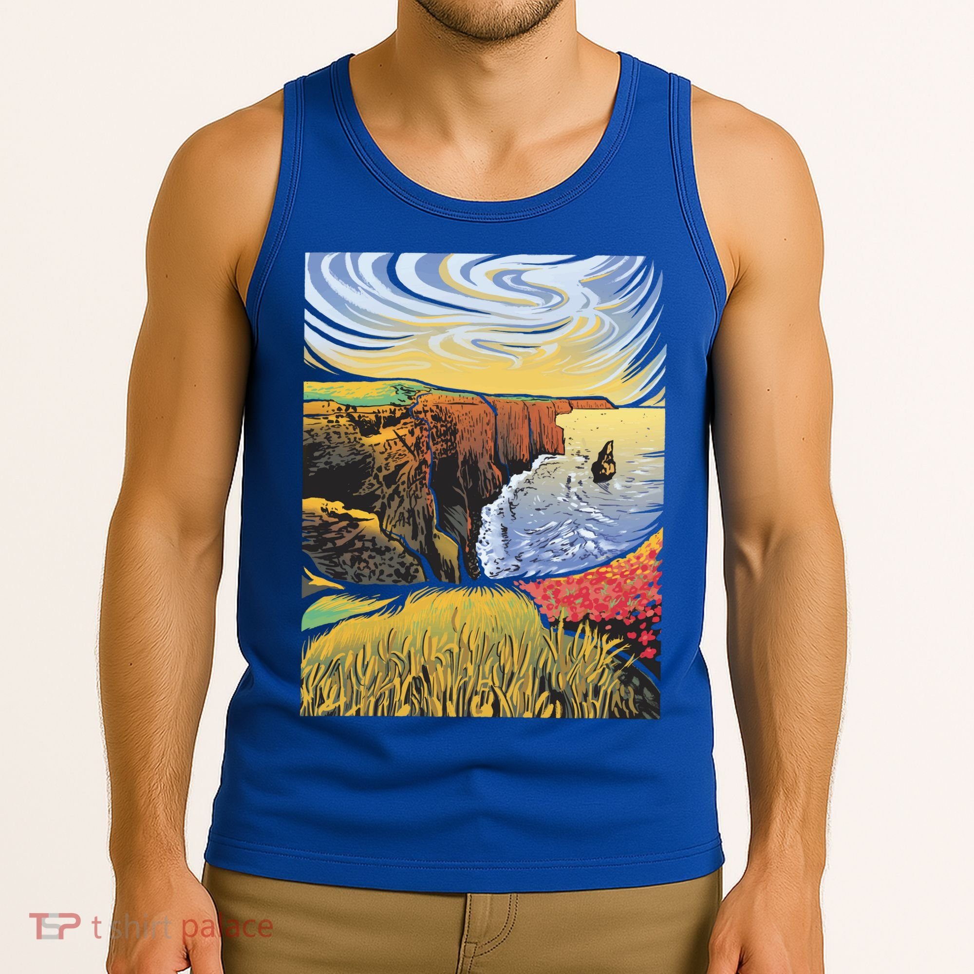 Cliffs Of Moher Landscape Nature Tank Top