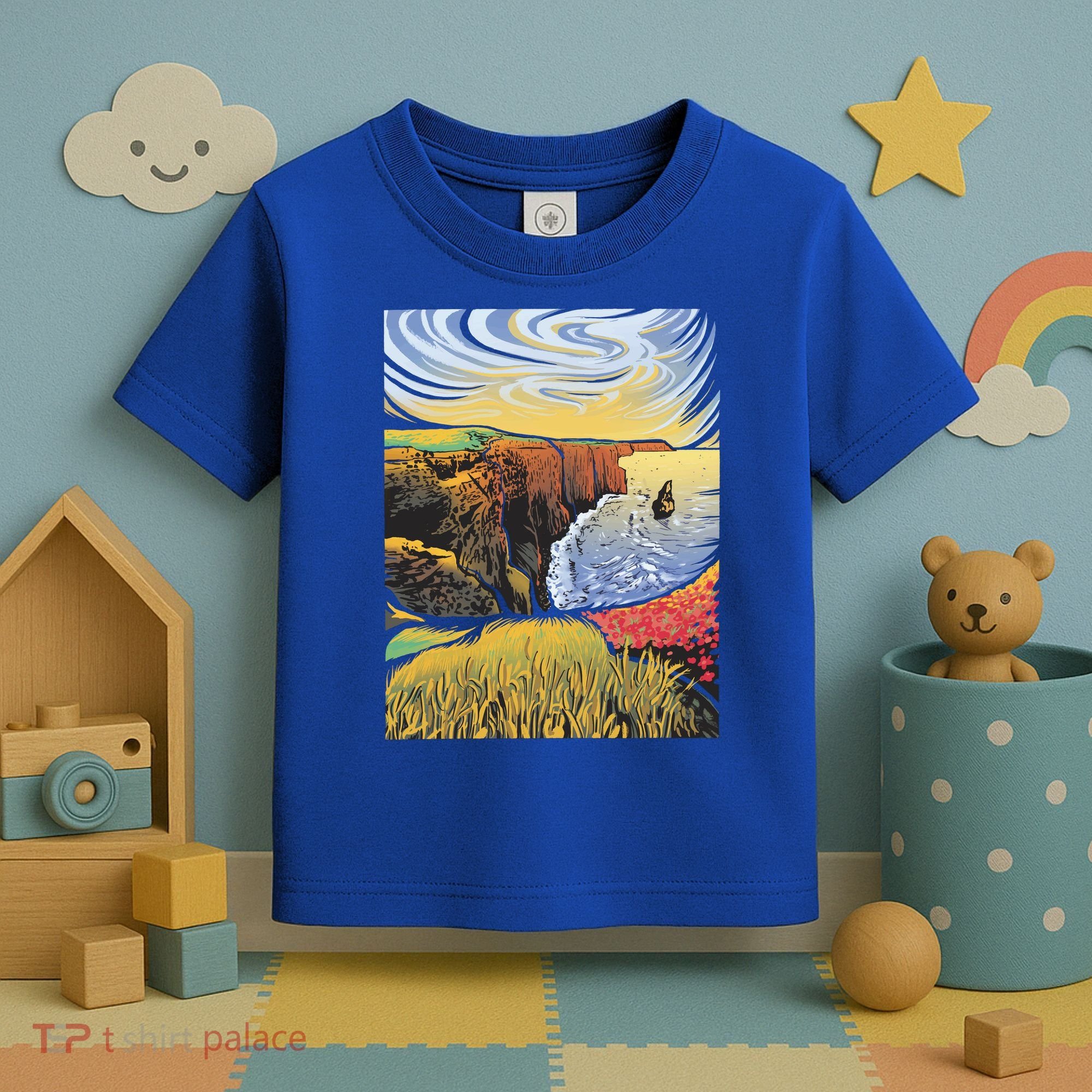 Cliffs Of Moher Landscape Nature Toddler T-Shirt