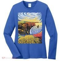 Cliffs Of Moher Landscape Nature Women's Long Sleeve Shirt thumb 0