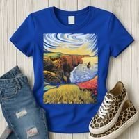 Cliffs Of Moher Landscape Nature Women's T-Shirt thumb 3