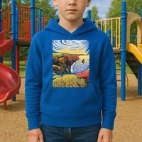 Cliffs Of Moher Landscape Nature Kids Hoodie thumb 2