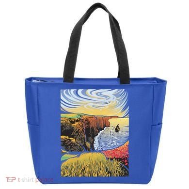Cliffs Of Moher Landscape Nature Tote Bag