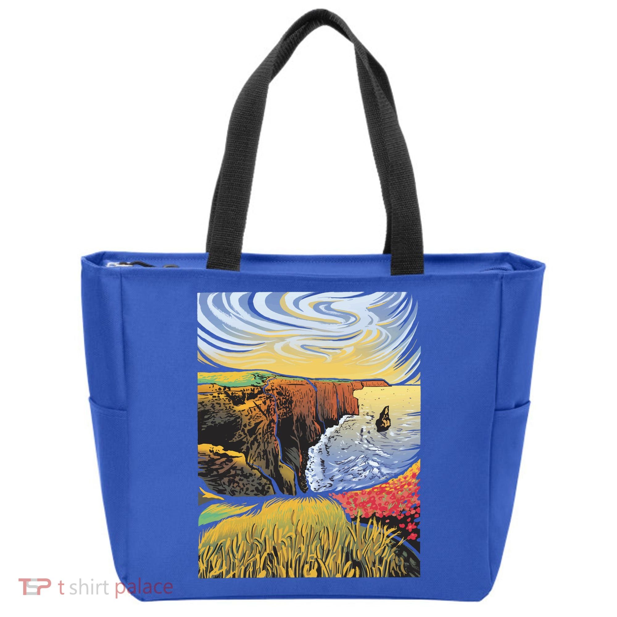 Cliffs Of Moher Landscape Nature Tote Bag