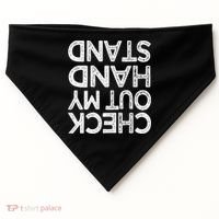Check Out My Handstand Funny Gymnastics Gift Boys Girls TShirt USA-Made Doggie Bandana thumb 0