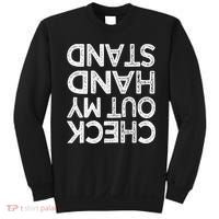 Check Out My Handstand Funny Gymnastics Gift Boys Girls TShirt Sweatshirt thumb 0