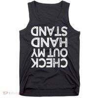 Check Out My Handstand Funny Gymnastics Gift Boys Girls TShirt Tank Top thumb 0