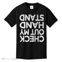 Check Out My Handstand Funny Gymnastics Gift Boys Girls TShirt Kids T-Shirt thumb 0