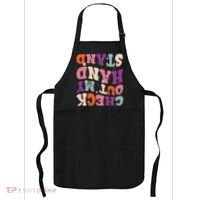 Check Out My Handstand Funny Gymnastics Apron thumb 0