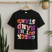 Check Out My Handstand Funny Gymnastics T-Shirt thumb 2