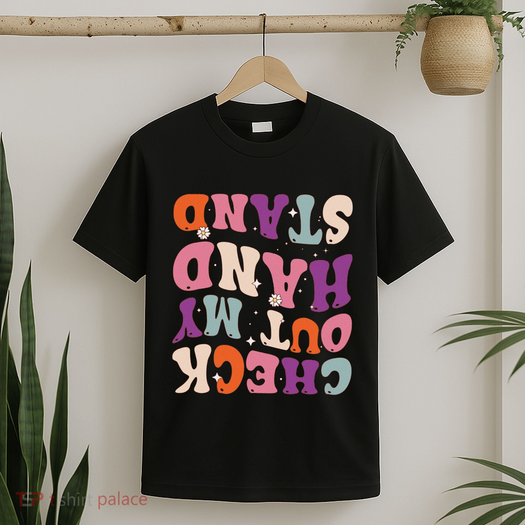 Check Out My Handstand Funny Gymnastics T-Shirt