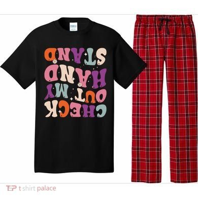 Check Out My Handstand Funny Gymnastics Pajama Set