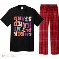Check Out My Handstand Funny Gymnastics Pajama Set thumb 0