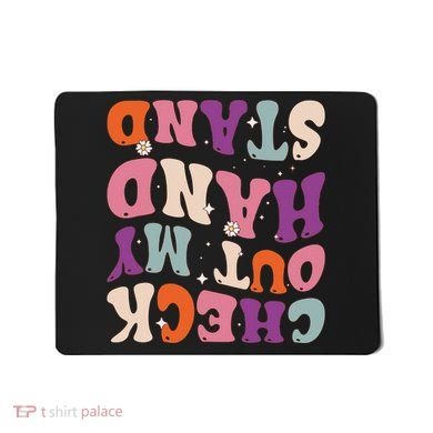 Check Out My Handstand Funny Gymnastics Mousepad