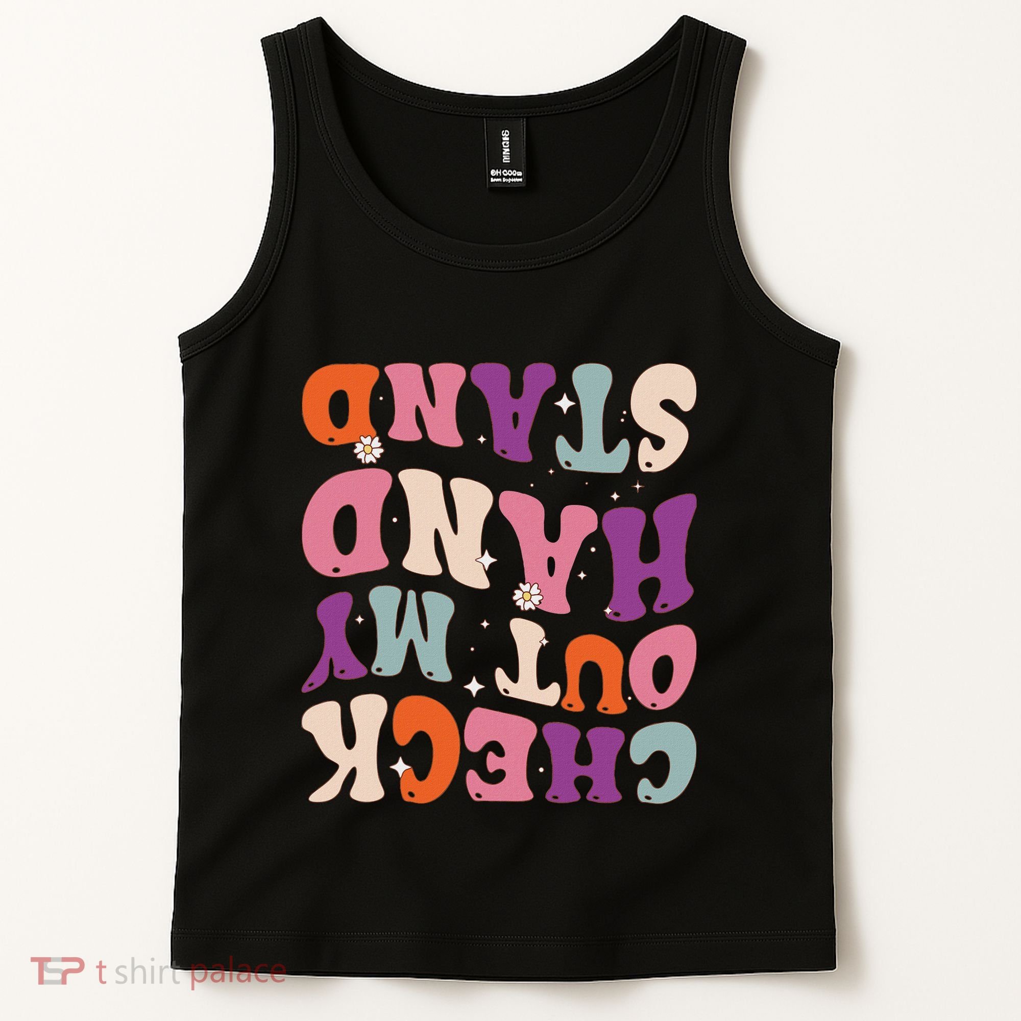 Check Out My Handstand Funny Gymnastics Tank Top