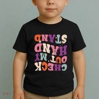 Check Out My Handstand Funny Gymnastics Toddler T-Shirt thumb 2