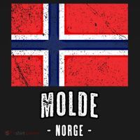 City Of Molde Gift Norway No Norwegian Flag Merch Gift Graphic Gift USA-Made Doggie Bandana thumb 2