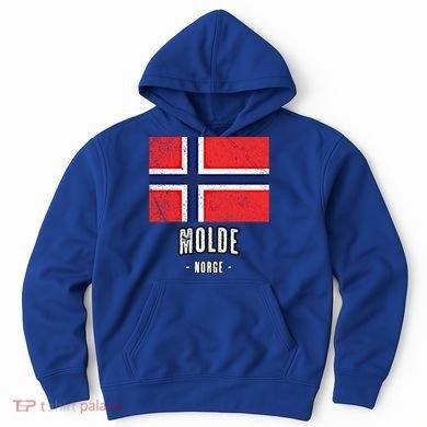 City Of Molde Gift Norway No Norwegian Flag Merch Gift Graphic Gift Hoodie