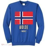 City Of Molde Gift Norway No Norwegian Flag Merch Gift Graphic Gift Sweatshirt thumb 0