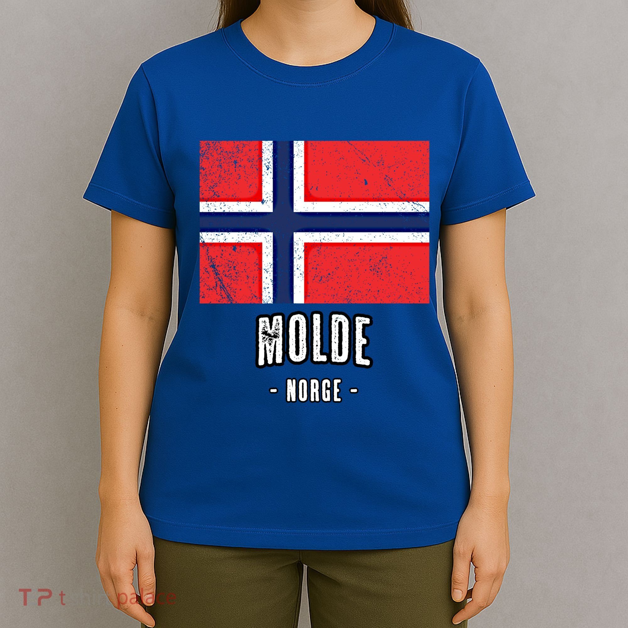 City Of Molde Gift Norway No Norwegian Flag Merch Gift Graphic Gift T-Shirt