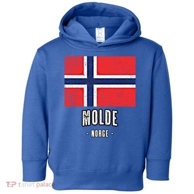 City Of Molde Gift Norway No Norwegian Flag Merch Gift Graphic Gift Toddler Hoodie