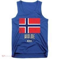 City Of Molde Gift Norway No Norwegian Flag Merch Gift Graphic Gift Tank Top thumb 0