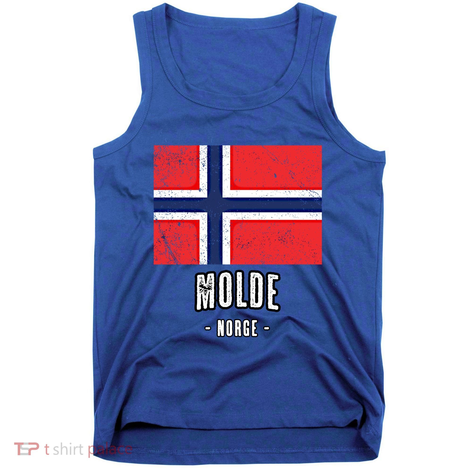 City Of Molde Gift Norway No Norwegian Flag Merch Gift Graphic Gift Tank Top