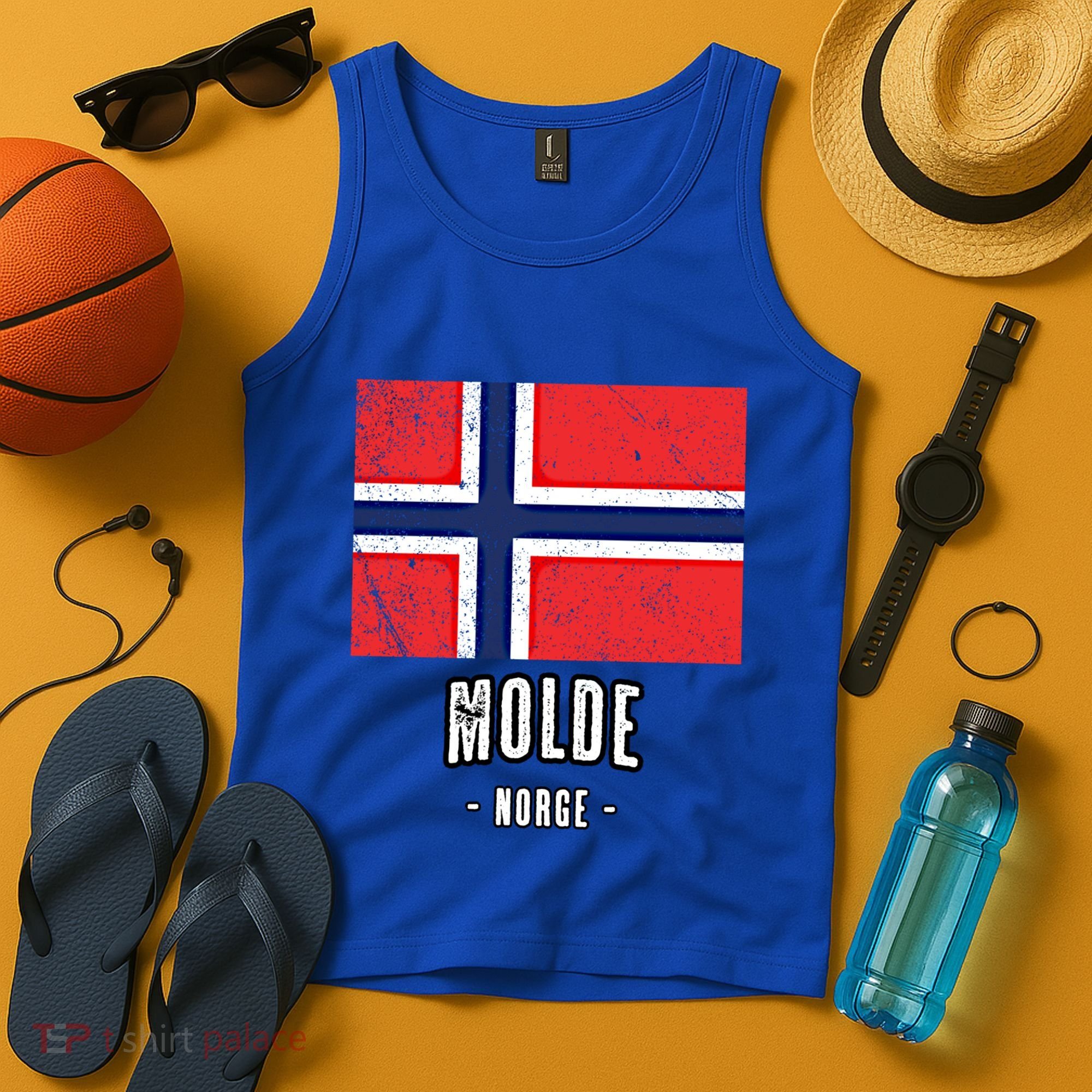 City Of Molde Gift Norway No Norwegian Flag Merch Gift Graphic Gift Tank Top
