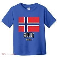 City Of Molde Gift Norway No Norwegian Flag Merch Gift Graphic Gift Toddler T-Shirt thumb 0