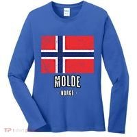 City Of Molde Gift Norway No Norwegian Flag Merch Gift Graphic Gift Women's Long Sleeve Shirt thumb 0