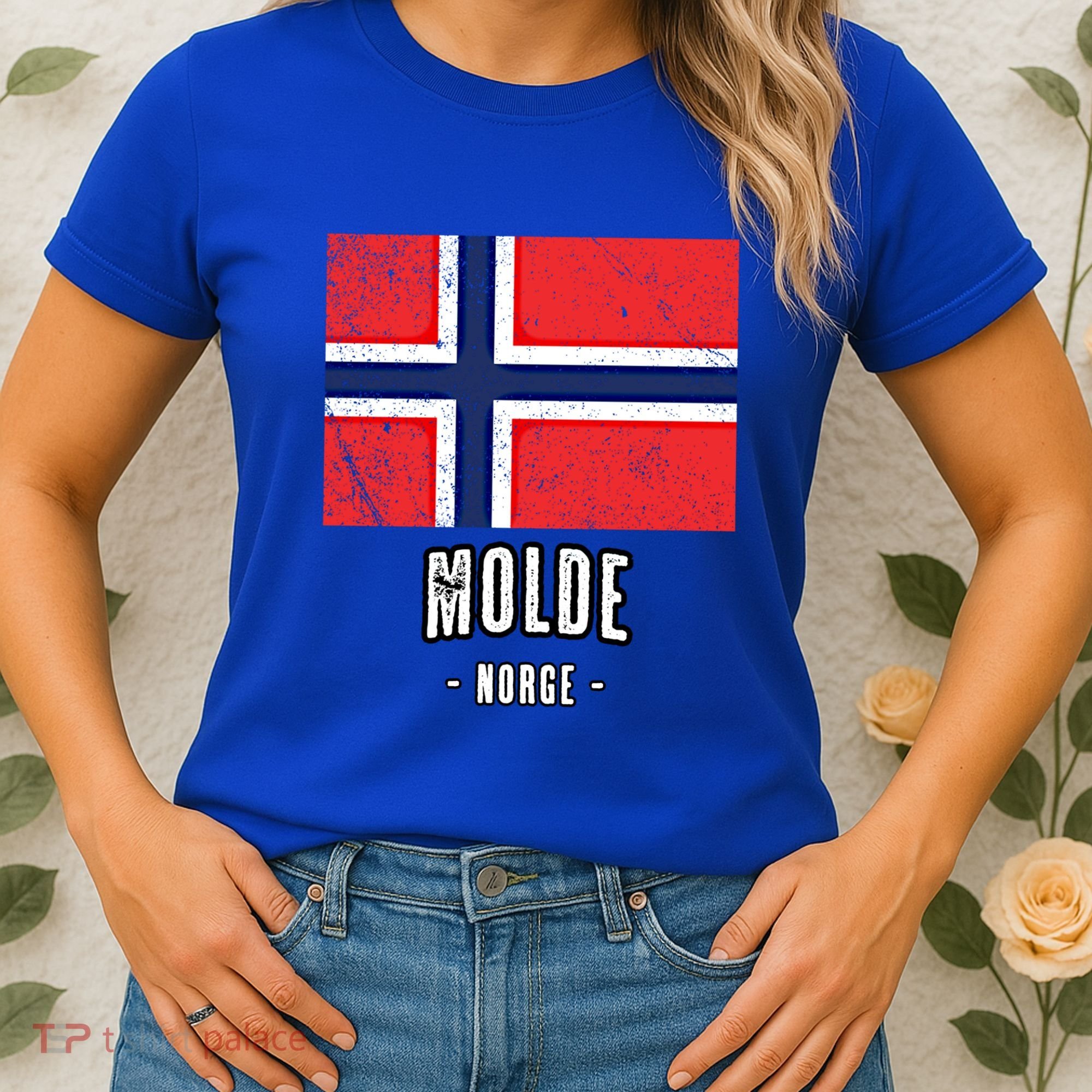 City Of Molde Gift Norway No Norwegian Flag Merch Gift Graphic Gift Women's T-Shirt