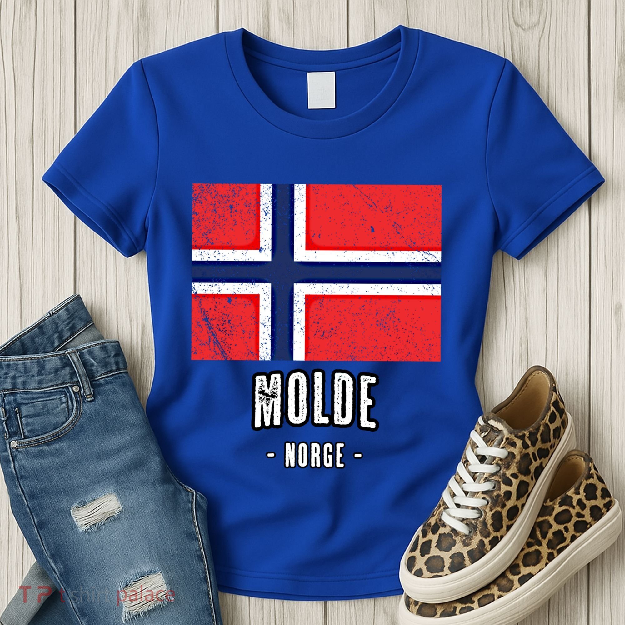 City Of Molde Gift Norway No Norwegian Flag Merch Gift Graphic Gift Women's T-Shirt