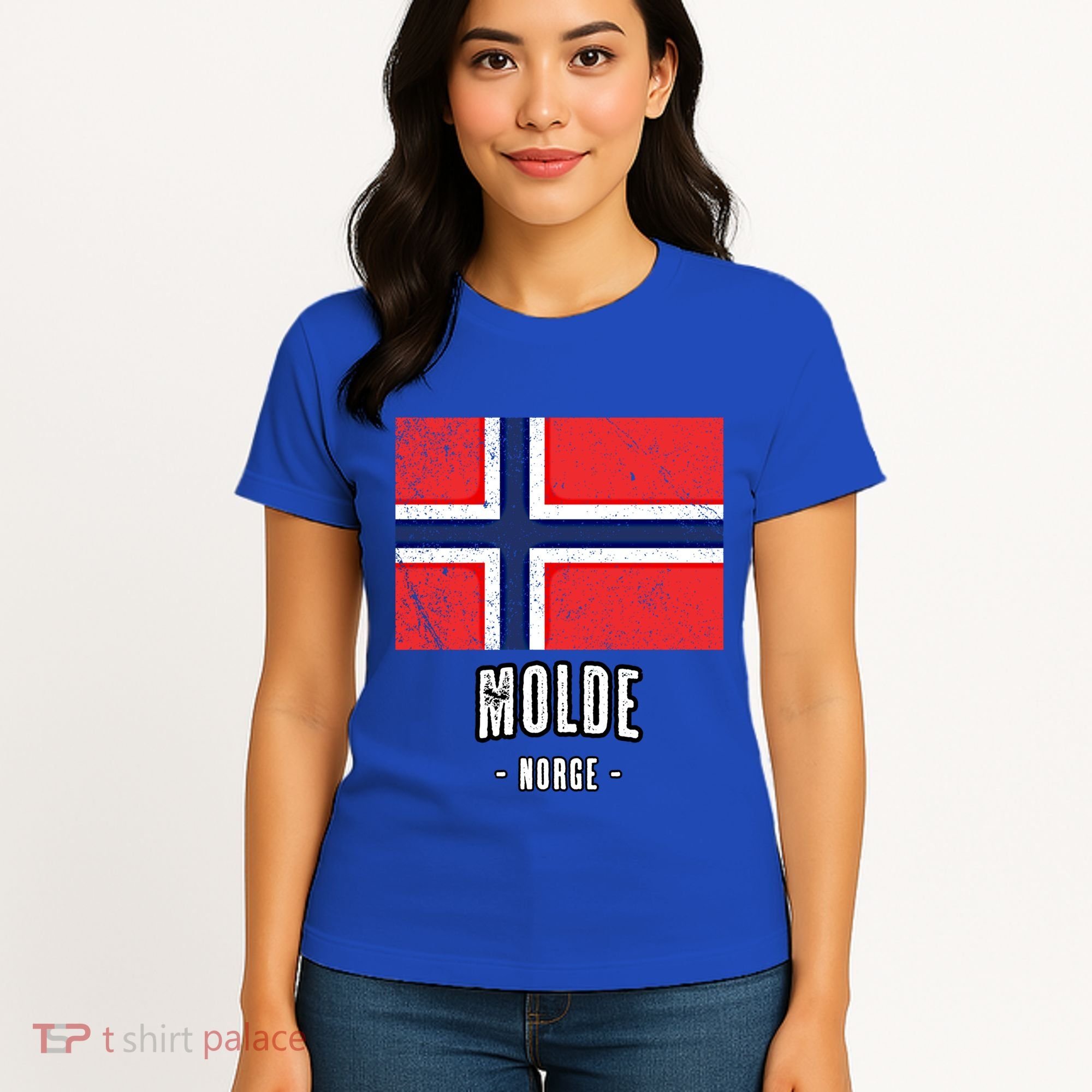 City Of Molde Gift Norway No Norwegian Flag Merch Gift Graphic Gift Women's T-Shirt