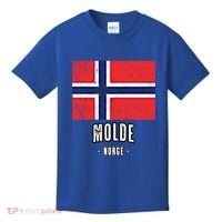 City Of Molde Gift Norway No Norwegian Flag Merch Gift Graphic Gift Kids T-Shirt thumb 0