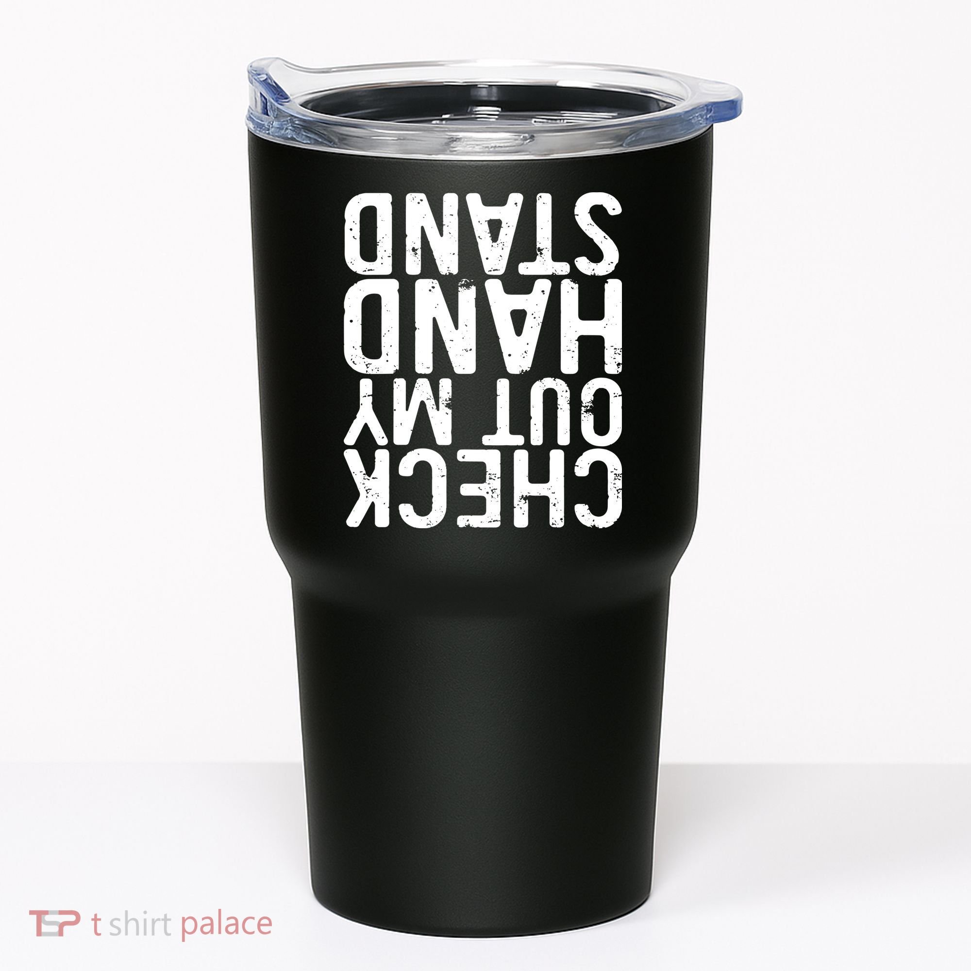 Check Out My Handstand Funny Gymnastics Tumbler