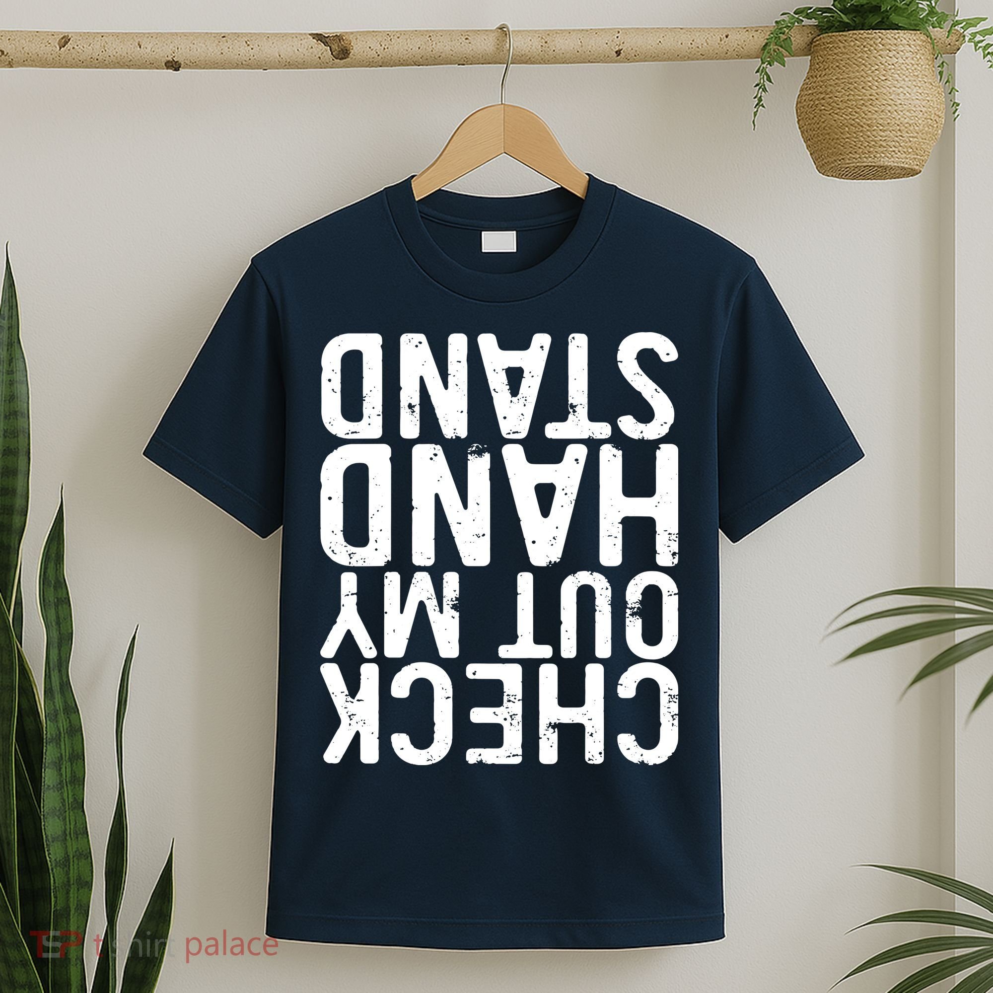 Check Out My Handstand Funny Gymnastics T-Shirt