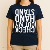 Check Out My Handstand Funny Gymnastics T-Shirt thumb 4