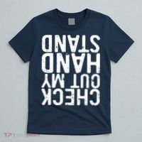 Check Out My Handstand Funny Gymnastics T-Shirt thumb 5