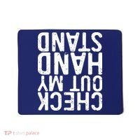 Check Out My Handstand Funny Gymnastics Mousepad thumb 0