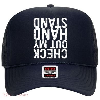 Check Out My Handstand Funny Gymnastics Hat
