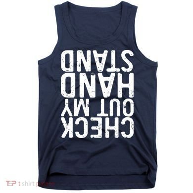 Check Out My Handstand Funny Gymnastics Tank Top