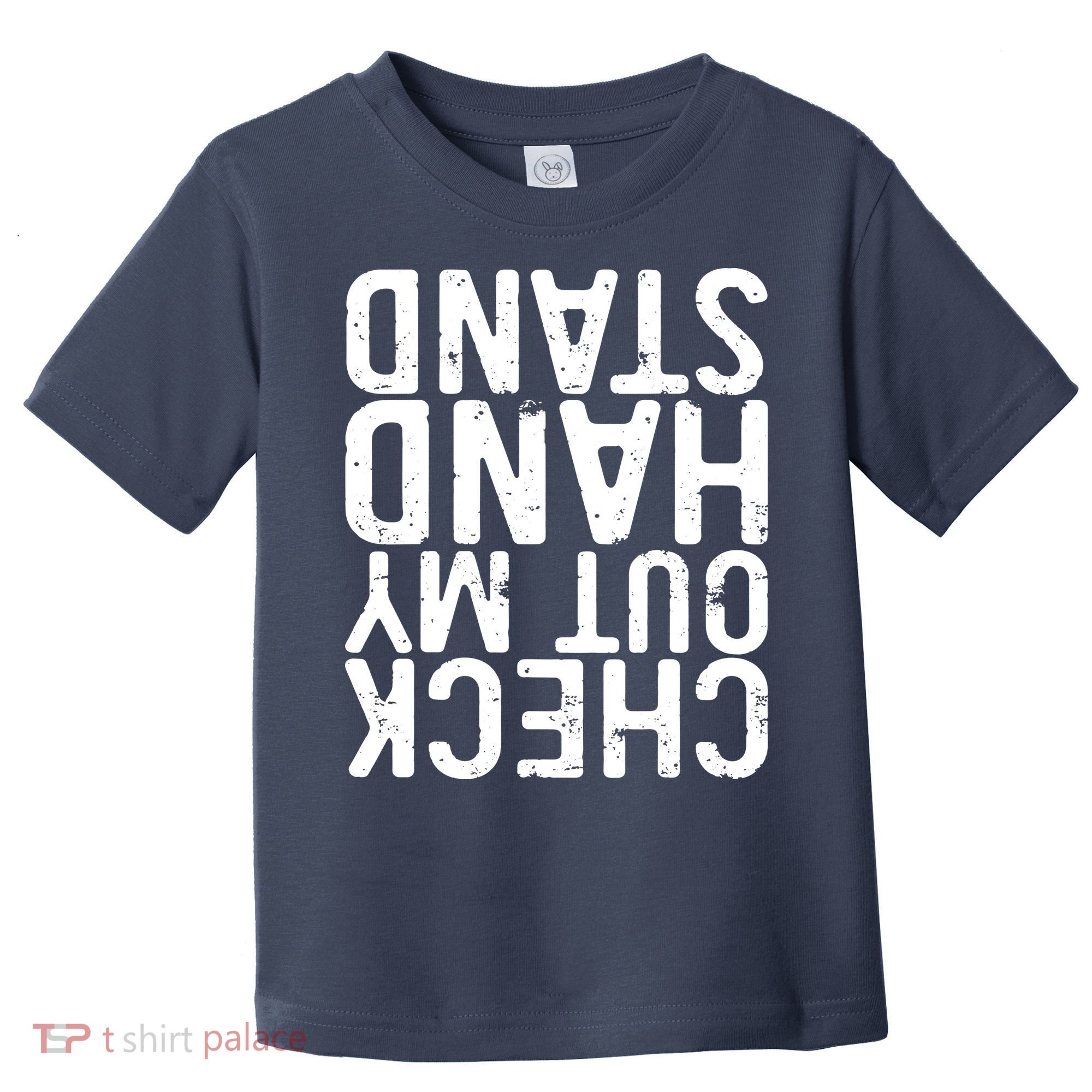 Check Out My Handstand Funny Gymnastics Toddler T-Shirt
