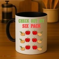 Check Out My Six 6 Pack Onion Paprika Weightlift Gift Coffee Mug thumb 4