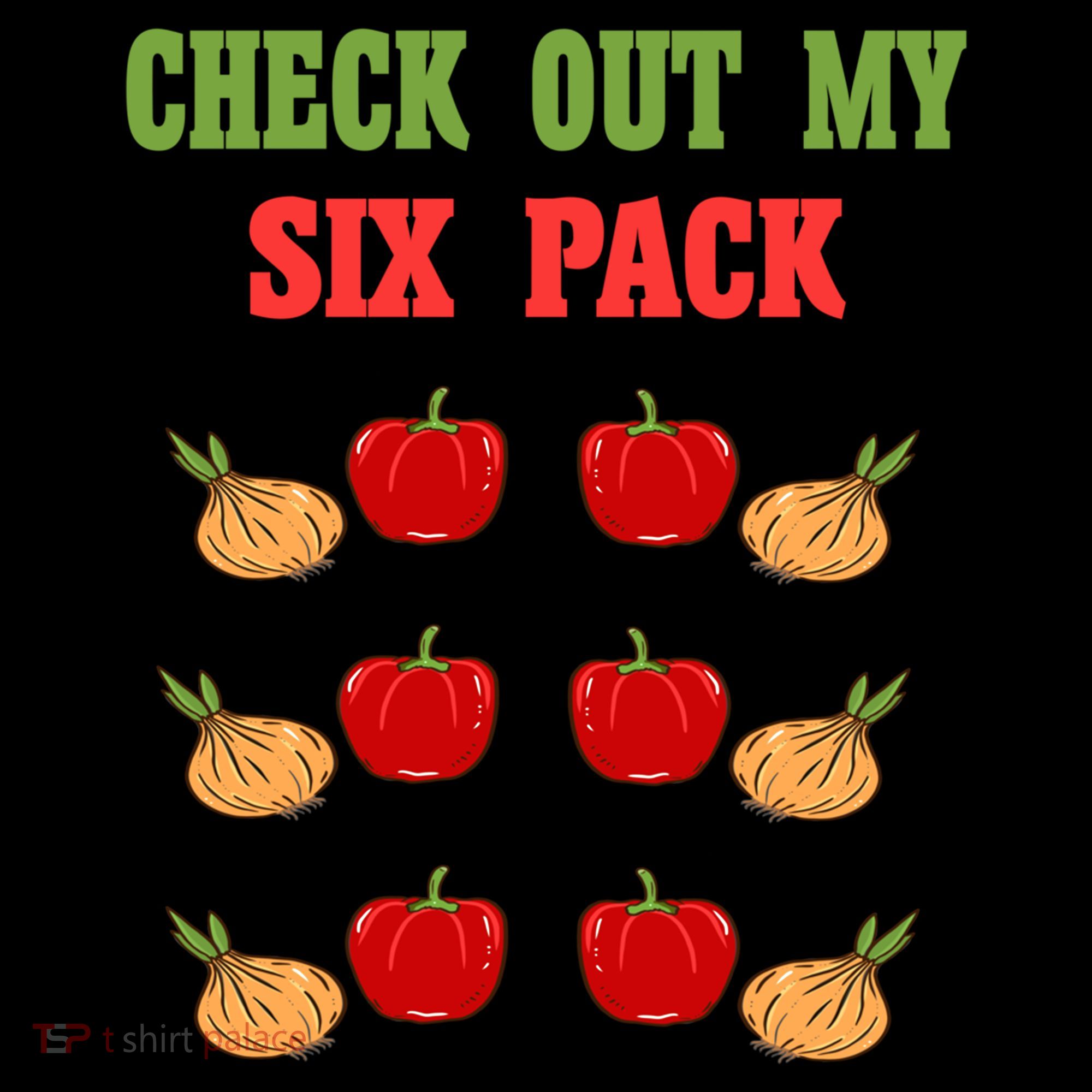 Check Out My Six 6 Pack Onion Paprika Weightlift Gift Women's Hoodie